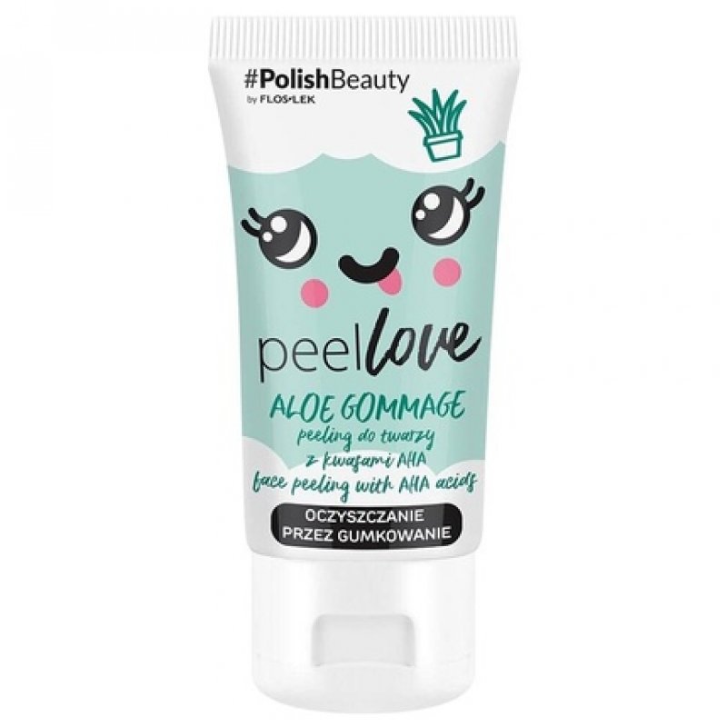 Floslek PEELLOVE Aloe Gommage Peeling with AHA and Mandelic Acid