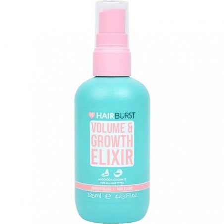 Hairburst Travel Size Volume and Hair Growth Elixir Spray - Holiday Cosmetics with Heat Protection - Healthy Hair