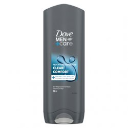 Dove Men Care 3-in-1 Clean Comfort Shower Gel for Body, Face, and Hair with MicroMoisture 250ml