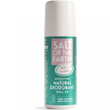 Salt of the Earth Natural Deodorant Roll On Melon & Cucumber 75ml