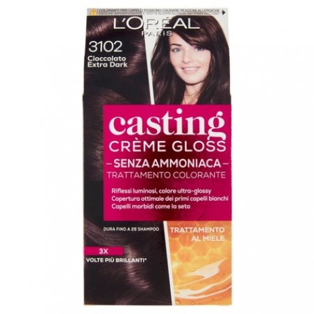 L'oreal Casting Creme Gloss Coloring Treatment 3102 Cool Dark Brown
