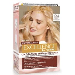 L'Oreal Paris Excellence Universal Nude Hair Dye N. 10U Ultra Light Blonde
