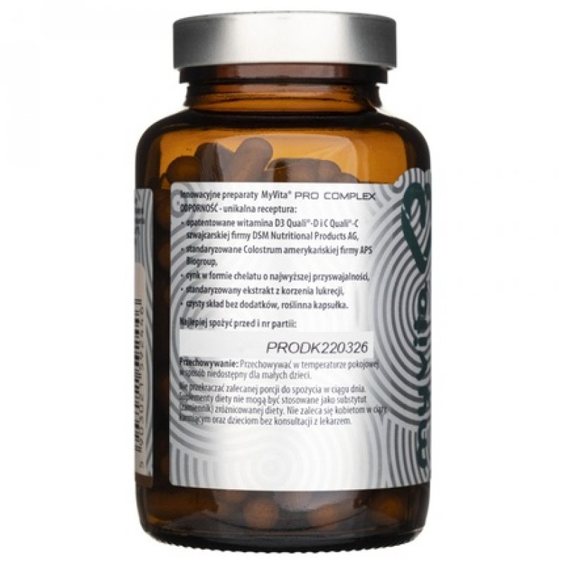 MyVita Silver Pro Complex Immunity 120 Capsules