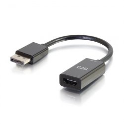 C2G 20 cm Convertisseur adaptateur passif DisplayPort™ mâle vers HDMI femelle - 4K 30 Hz
