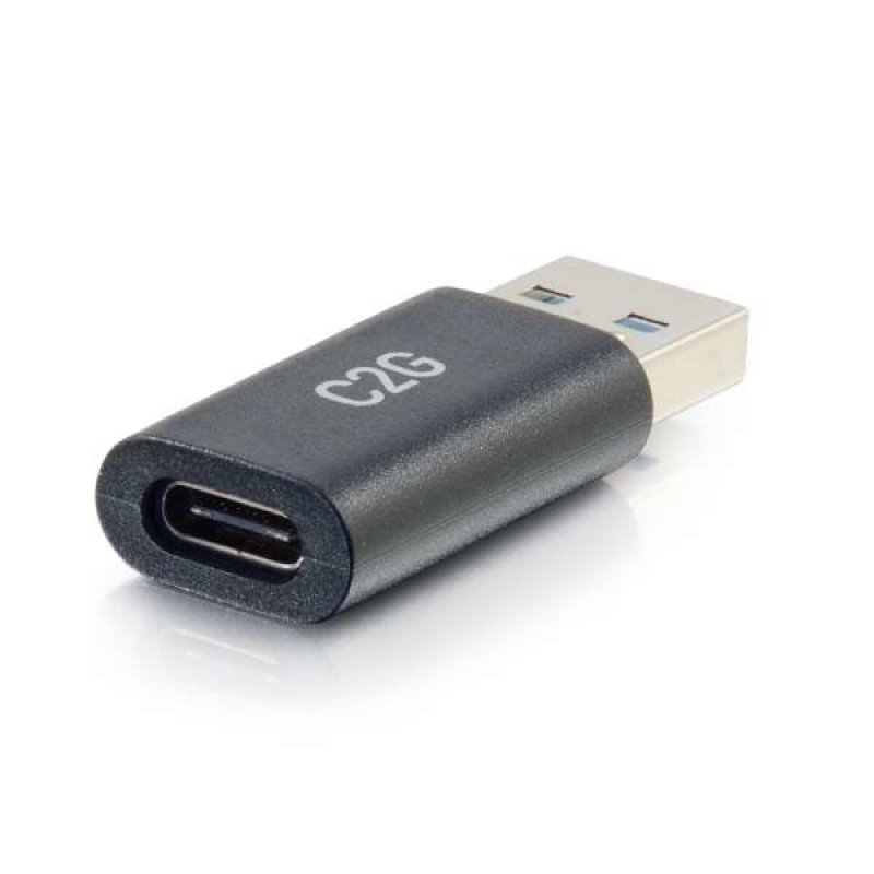 C2G Adaptateur convertisseur SuperSpeed USB 5 Gbits/s USB-C femelle vers USB-A mâle