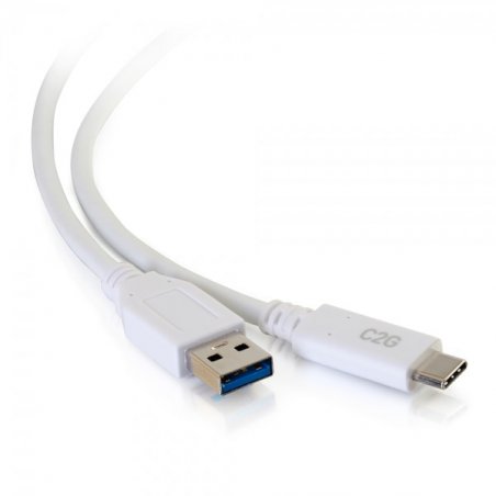 10ft USB M C TO A M 3.2 GEN1 3A WH 3M