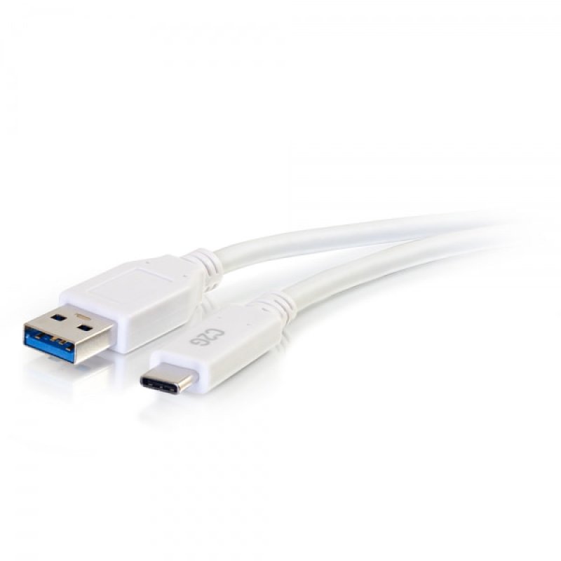 10ft USB M C TO A M 3.2 GEN1 3A WH 3M