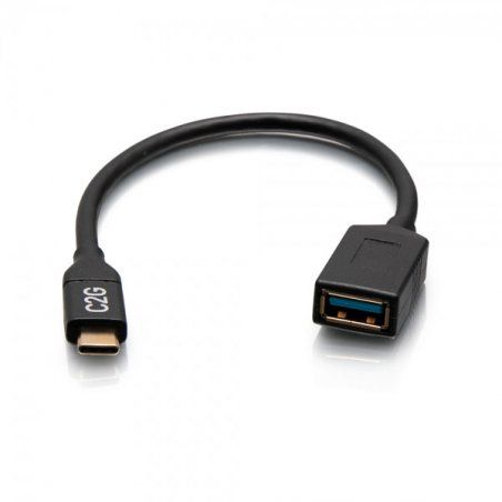 USB-C to USB A Dongle Adapter Black