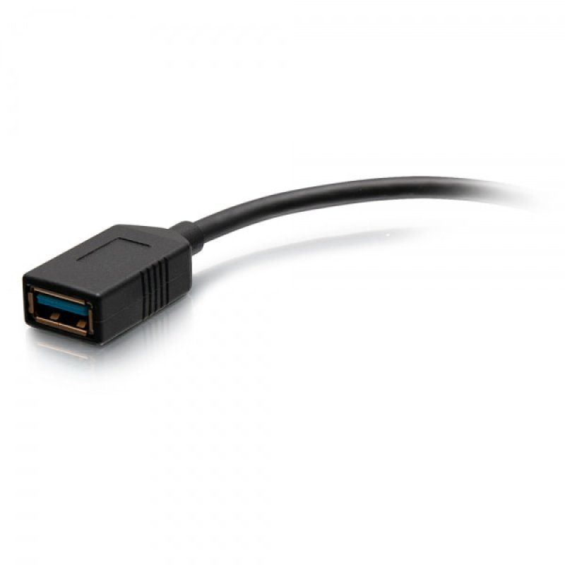 USB-C to USB A Dongle Adapter Black