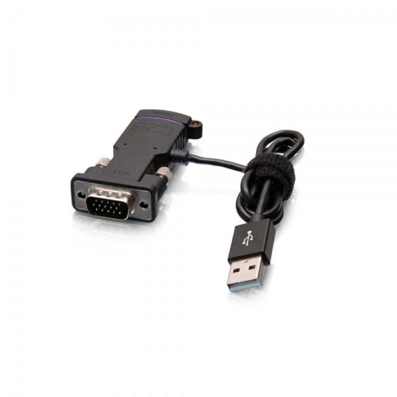 C2G Convertisseur adaptateur VGA vers HDMI pour anneau adaptateur HDMI universel
