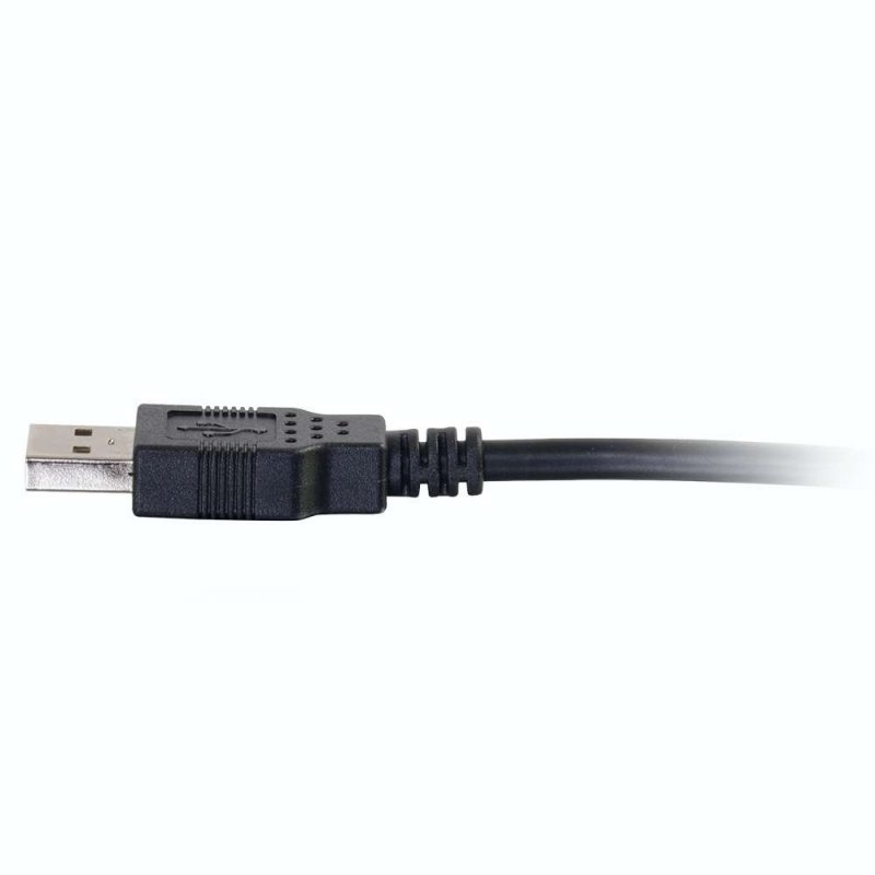 1m USB 2.0 A MALE/A MALE CBL BLK