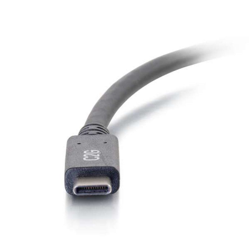C2G 0.9M USB-C to USB-A SuperSpeed USB 5Gbps Cable M/M - Black