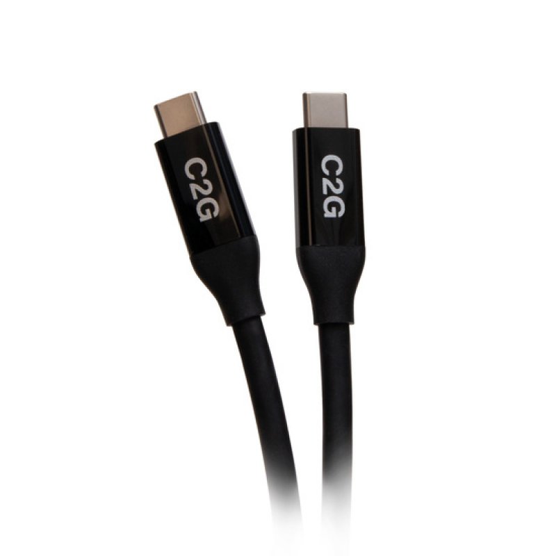 C2G 1m USB-C Male to USB-C Male Cable (20V 5A) - USB4 40Gbps