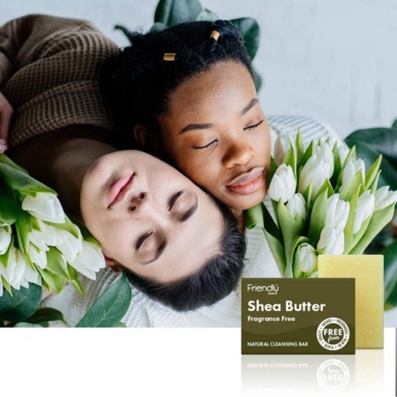 Friendly Soap Natural Handmade Shea Butter Facial Cleansing Bar