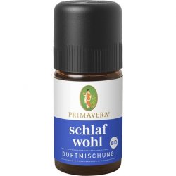 PRIMAVERA Schlafwohl Organic Fragrance Blend 5ml - Bath Additive with Lavender, Vanilla, and Neroli - Aromatherapy,