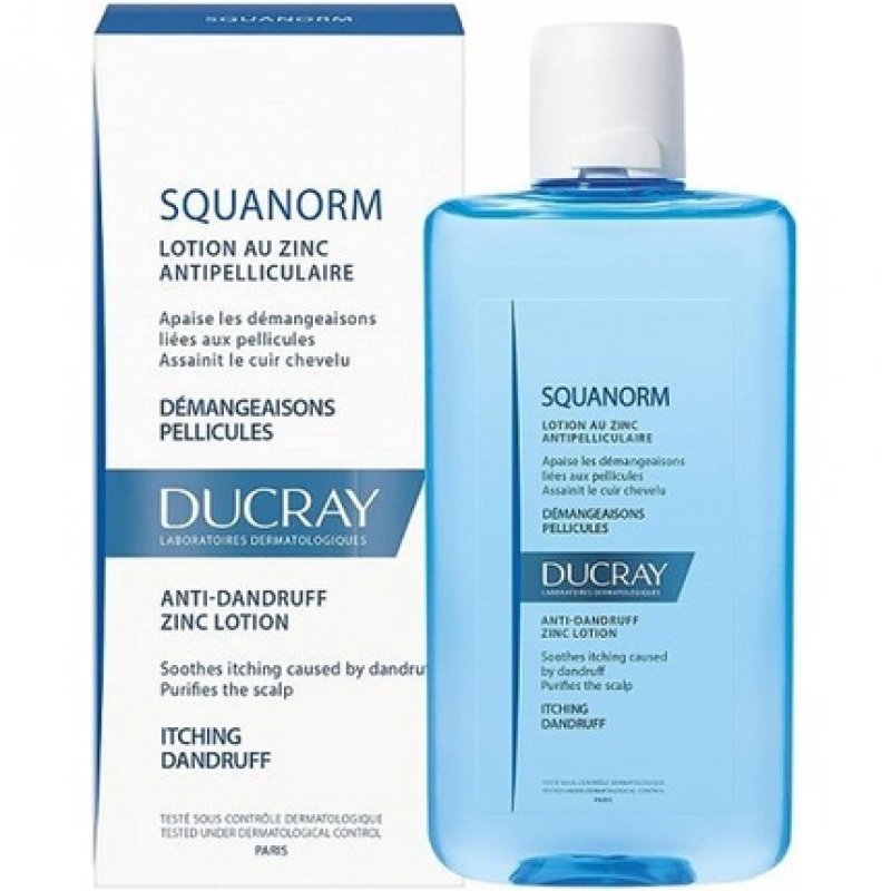  Ducray Squanorm Zinc Anti-Dandruff Lotion 200 ml