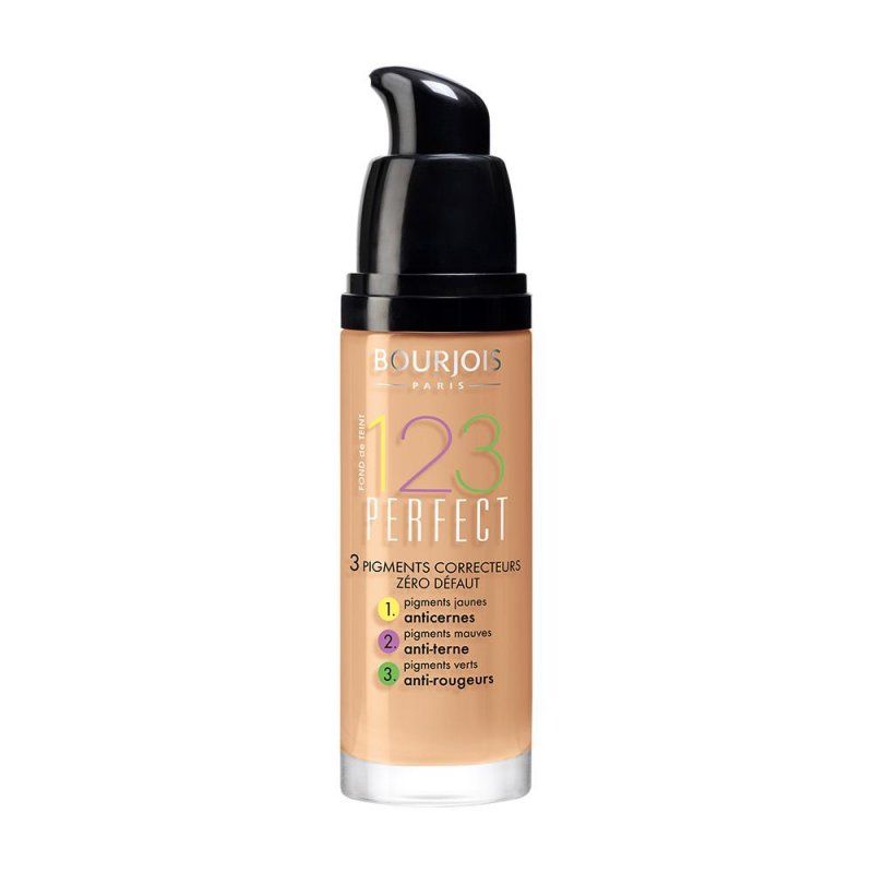 Bourjois Paris 123 Perfect Foundation 30ml 55 Dark Beige