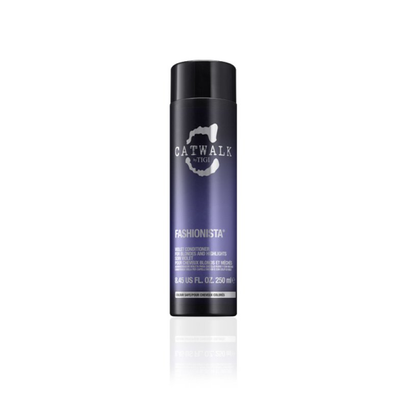 Catwalk by Tigi Fashionista Violet Purple Conditioner for Blonde Hair 250ml