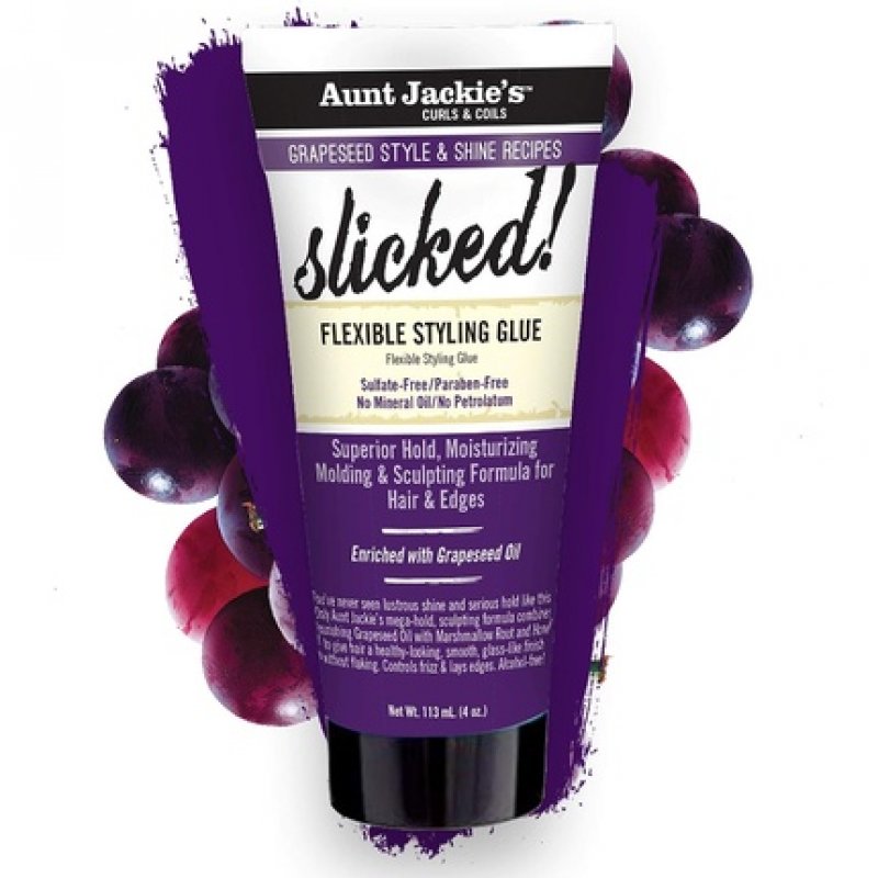 Aunt Jackie's Grapeseed Slicked Flexible Styling Glue 4oz