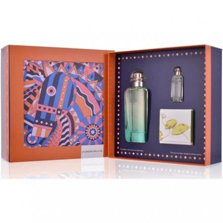 Hermès Un Jardin Sur Le Nil Gift Set - 100ml Eau De Toilette 7.5ml Eau De Toilette 50g Soap