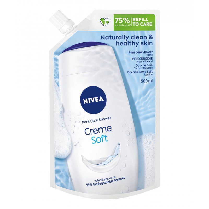 NIVEA 4005808808717 shower gel & body washes 500 ml Women Almond