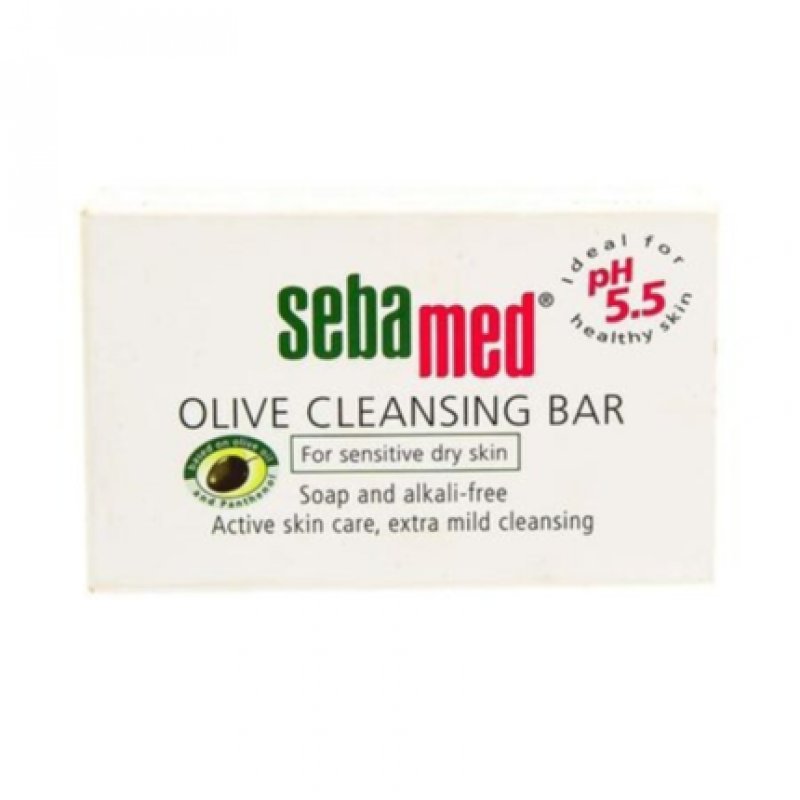 Sebamed Soap-Free Washing Tablet Olive Soap Tablet 150ml