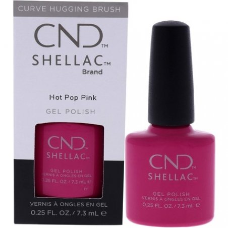 CND Shellac Hot Pop Pink 7.3ml