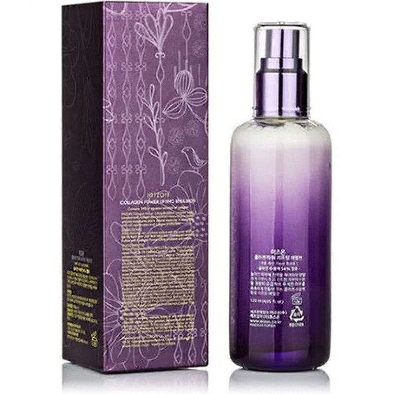 Mizon Collagen Power Lifting Emulsion 120ml Facial Moisturizer for Dry and Aging Skin