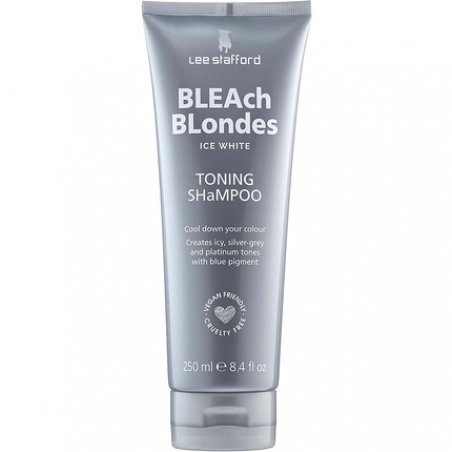 Lee Stafford Bleach Blondes Ice White Silver Toning Shampoo for Blonde Hair