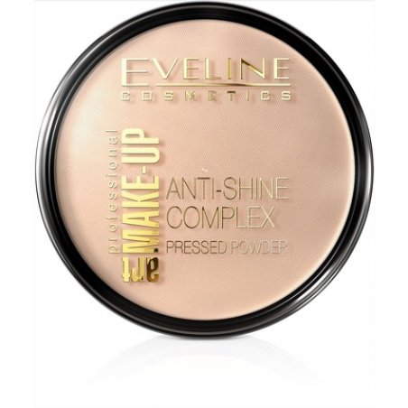 Eveline Cosmetics Art Makeup Anti-Shine Complex Pressed Powder 31 Transparent
