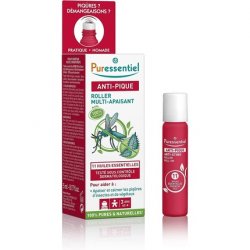 Puressentiel Anti Stick Soothing Roller with 11 Essential Oils Organic 5ml
