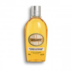 L'OCCITANE Almond Shower Oil Eco Almond Oil Luxury Body Wash Moisturising and Nourishing 250ml