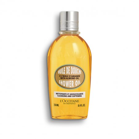 L'Occitane Almond 250 ml Huile de douche Unisexe Corps Amande