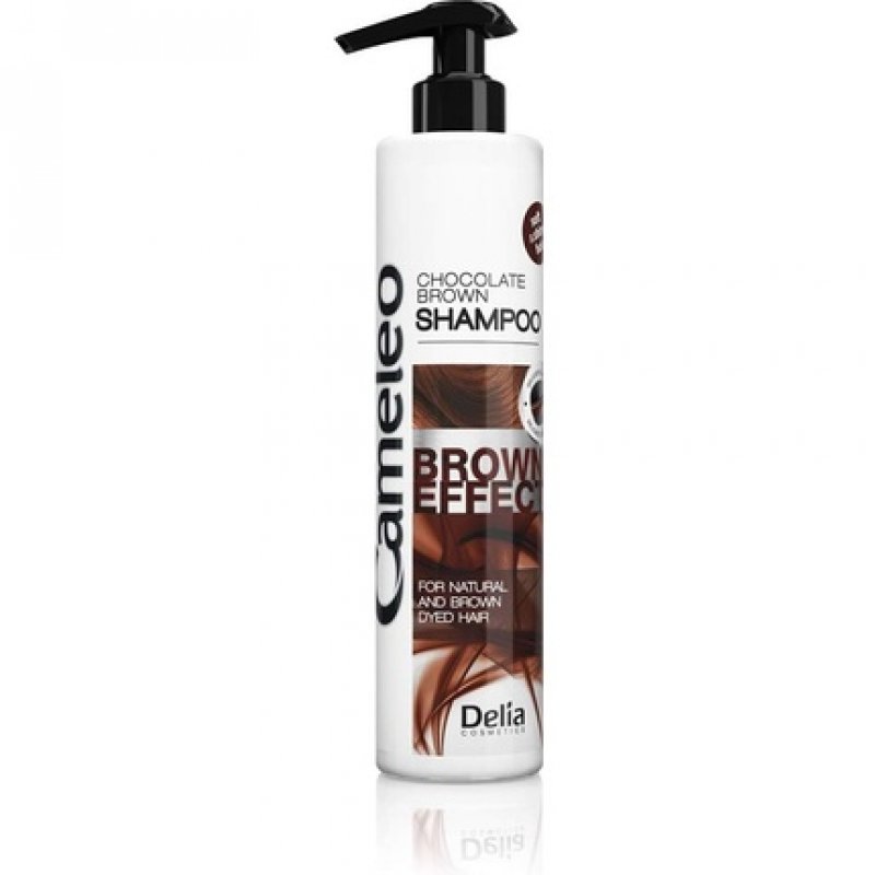 Cameleo Brown Effect Shampoo Nourishing Strengthening Treatment with Walnut Extract 250ml