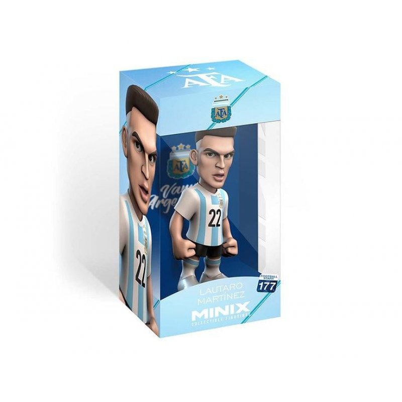 Minix - Football Stars 177 - Argentina - Lautaro Martínez - Figurine 12cm