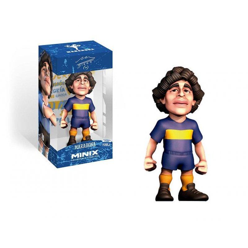 FOOTBALL - Maradona Boca Juniors - Figurine Minix 12cm