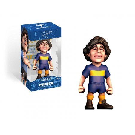 FOOTBALL - Maradona Boca Juniors - Figurine Minix 12cm