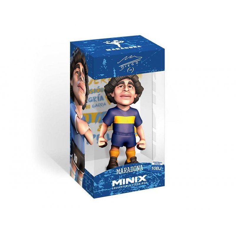 FOOTBALL - Maradona Boca Juniors - Figurine Minix 12cm