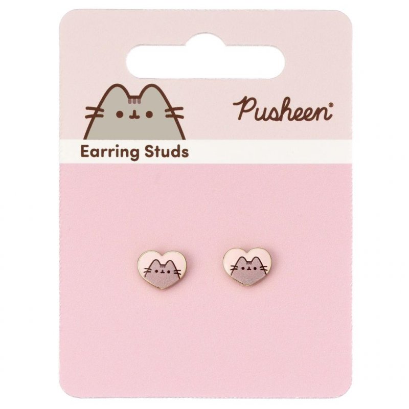 PUSHEEN - Love - Boucles d'Oreilles