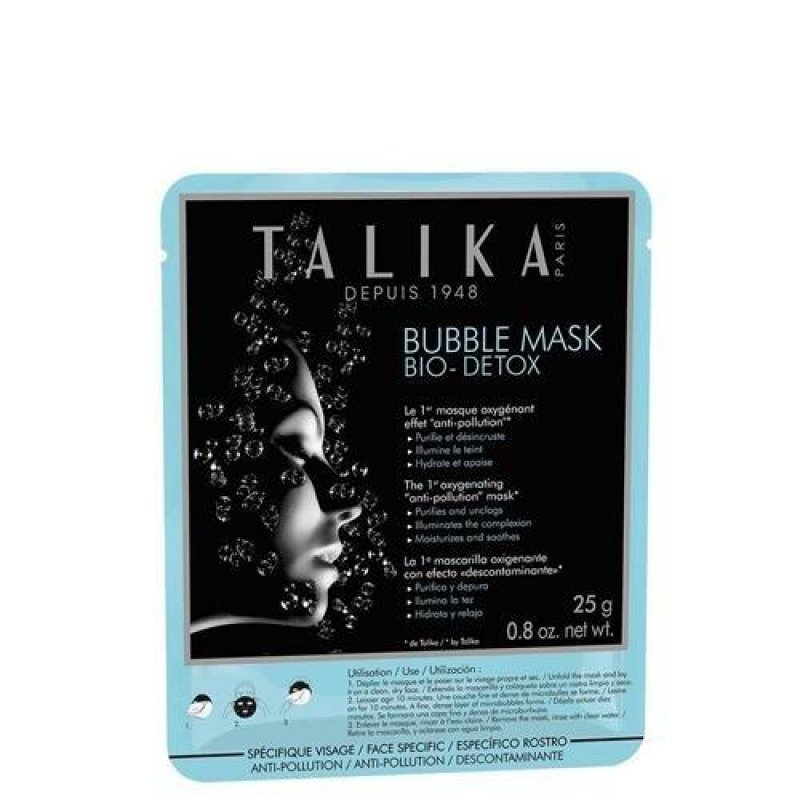 Talika Bubble Mask Bio-Detox Hydrating mask Women 25 g