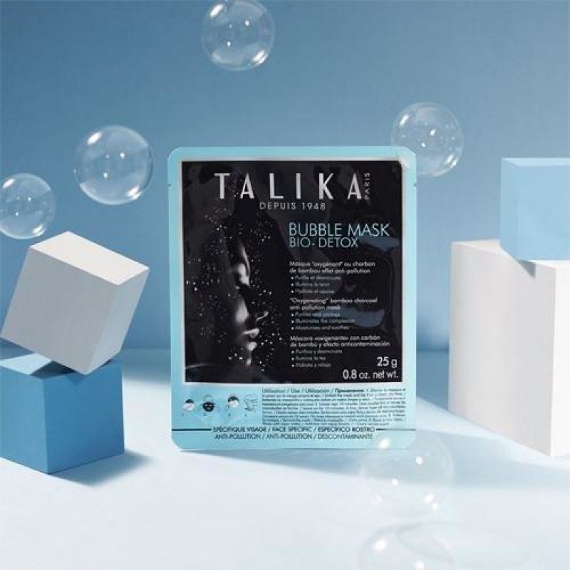 Talika Bubble Mask Bio-Detox Masque hydratant Femmes 25 g