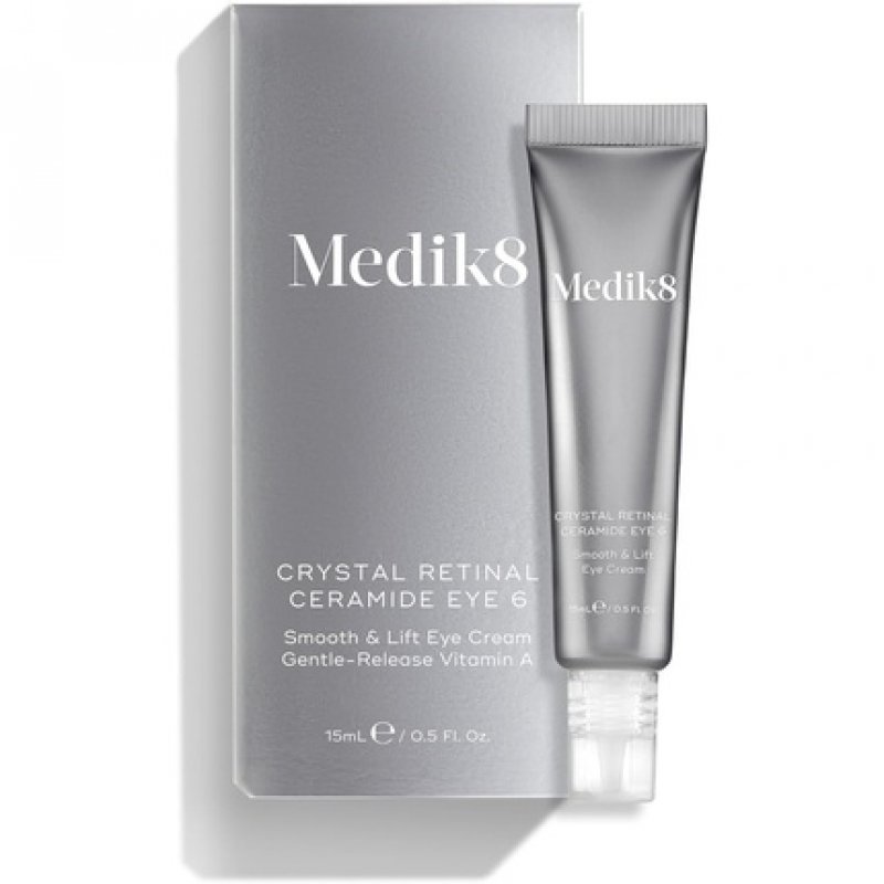 Medik8 Crystal Retinal Ceramide 6 Eye Cream Anti Aging Anti Wrinkle Night Eye Cream 15ml