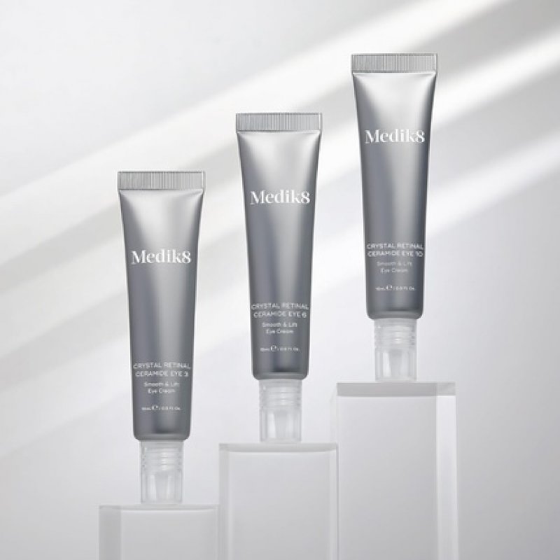 Medik8 Crystal Retinal Ceramide 6 Eye Cream Anti Aging Anti Wrinkle Night Eye Cream 15ml