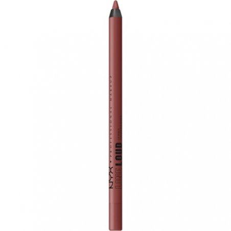 NYX Professional Makeup Line Loud Lip Pencil Waterproof Infused with Jojoba Oil Smooth Comfy Lips Soft Matte Finish
