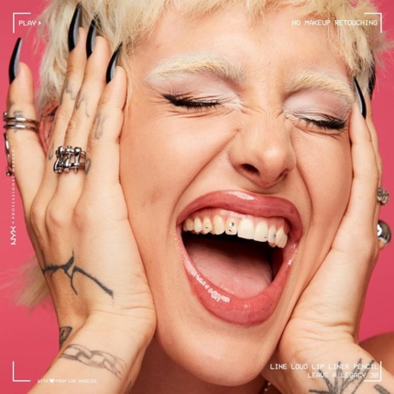 NYX Professional Makeup Line Loud Lip Pencil Waterproof Infused with Jojoba Oil Smooth Comfy Lips Soft Matte Finish