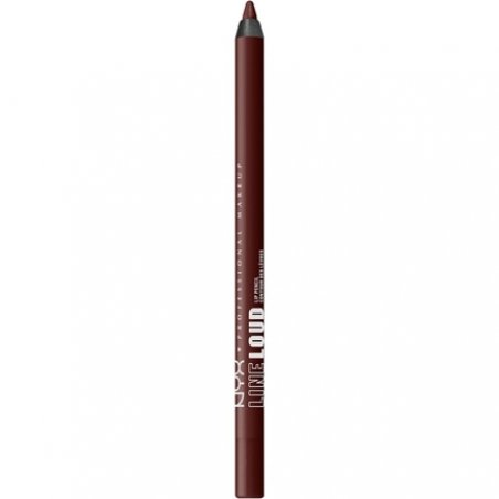 NYX Professional Makeup Line Loud Lip Pencil Waterproof Infused with Jojoba Oil Smooth Comfy Lips Soft Matte Finish