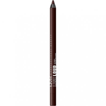NYX Professional Makeup Line Loud Lip Pencil Waterproof Infused with Jojoba Oil Smooth Comfy Lips Soft Matte Finish