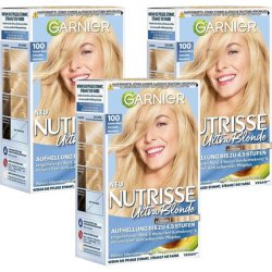 Garnier Nutrisse Permanent Care Hair Colour with Nourishing Fruit Oils 100 Extra Light Natural Blonde Summer Blonde 1