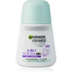 Garnier Mineral Deodorant Bluming Fresh 6in1 Protection 48h Skin Clothes 50ml