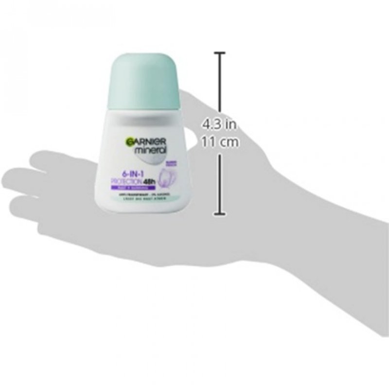 Garnier Mineral Deodorant Bluming Fresh 6in1 Protection 48h Skin Clothes 50ml